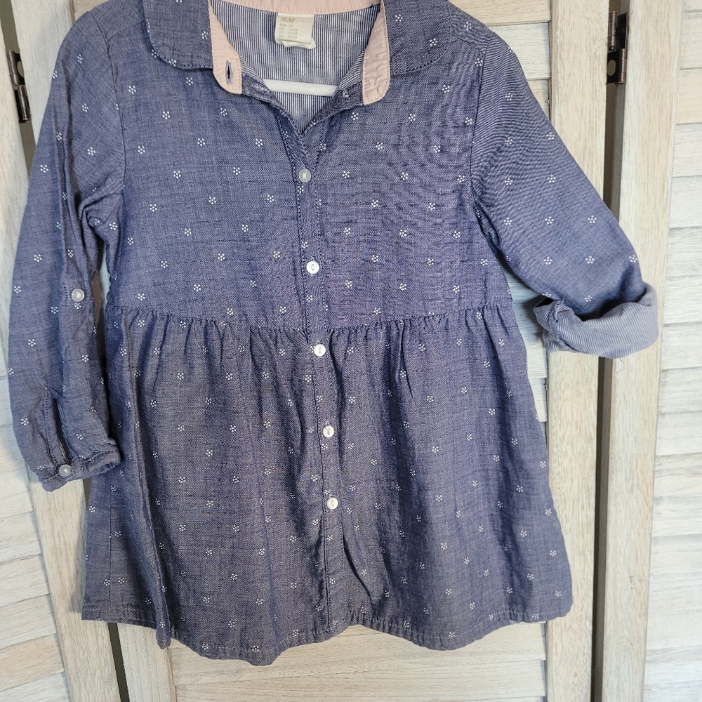 Girls H&M cotton dress